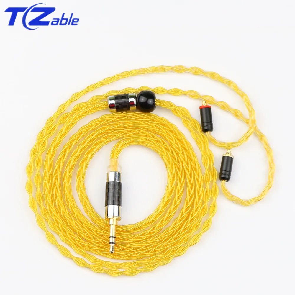 Hi Fi кабель для наушников IM A2DC MMCX ie80 0 78 Pin сделай сам гарнитуры с однокристальным