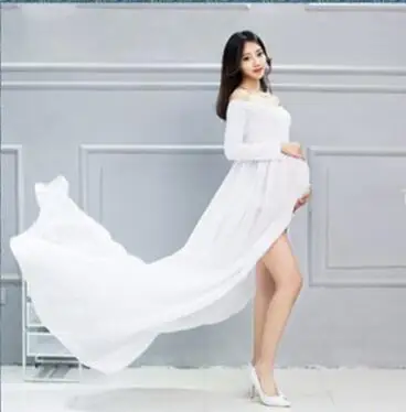 short sleeve maternity maxi dress