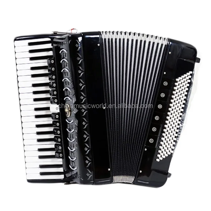 Afanti high quality 41keys 120Bass Piano Accordion AFA-12  classic black color