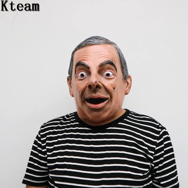 Забавные! Знаменитый человек Дональд Трамп в. В. Путиным Обамой Mr. Bean Psy костюм маска на Хэллоуин Реалистичная латексная маскарадная Карнавальная маска