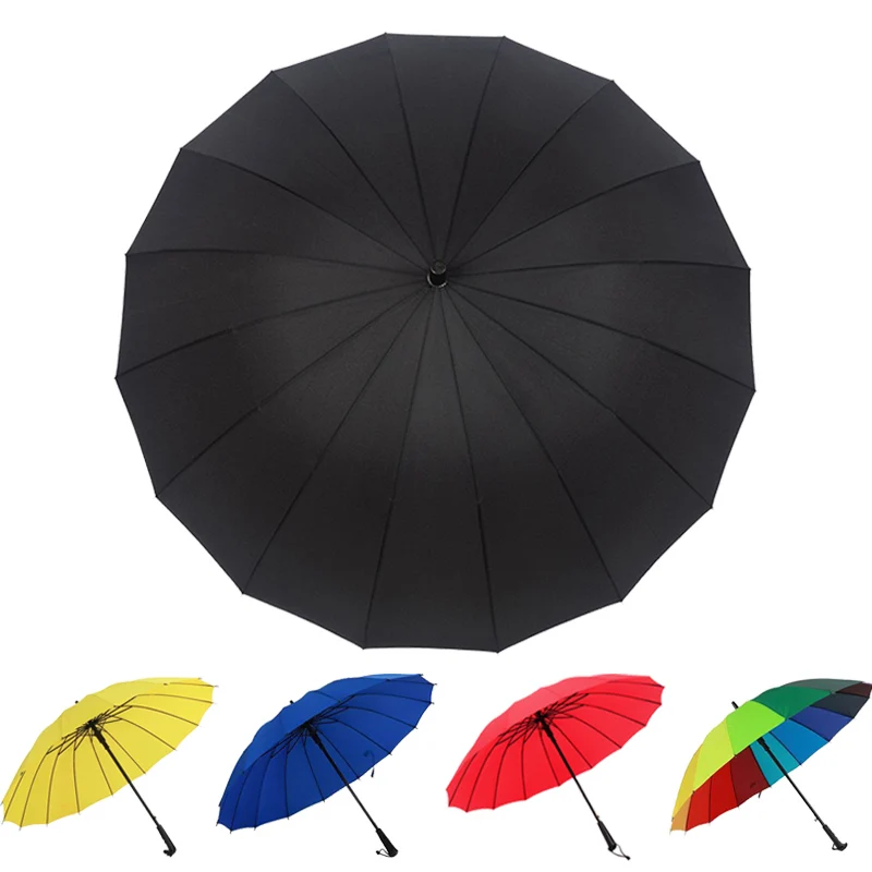 Top Quality Umbrella Rain Women Paraguas parasol Long Handle Windproof
