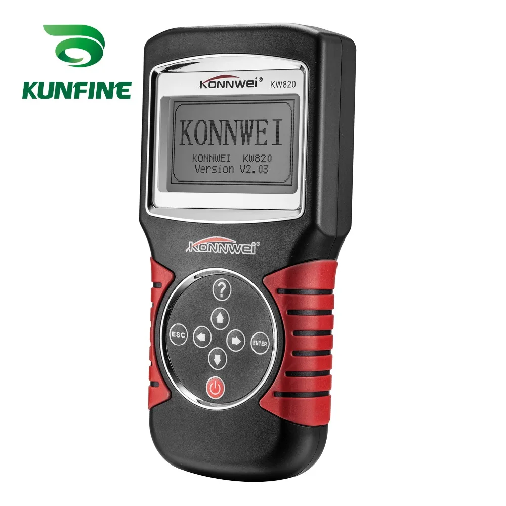 KW820 EOBD автомобильный сканер OBD Автомобильный диагностический OBD2 детектор OBDII