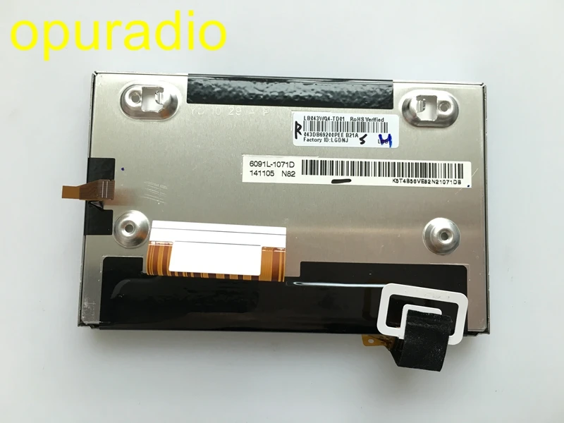 Новинка LB043WQ4 LB043WQ4(TD)(01) задняя панель с сенсорным экраном для автомобиля Kia DVD GPS