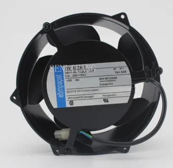 

Free shipping DV 6224/2 DC 24V 37W 4300RPM 17251 17CM 172*150*51mm ABB Inverter Cooling Fan