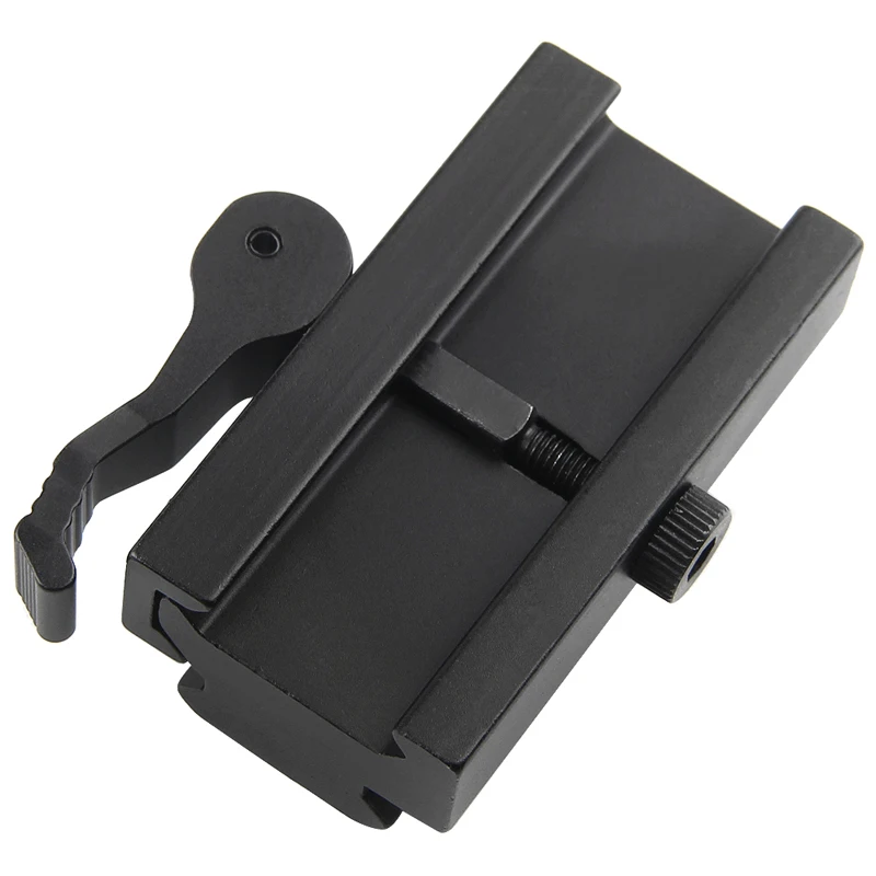 Quick Release Half Inch .5 Low Profile Riser QR Block Mount 1-10-9