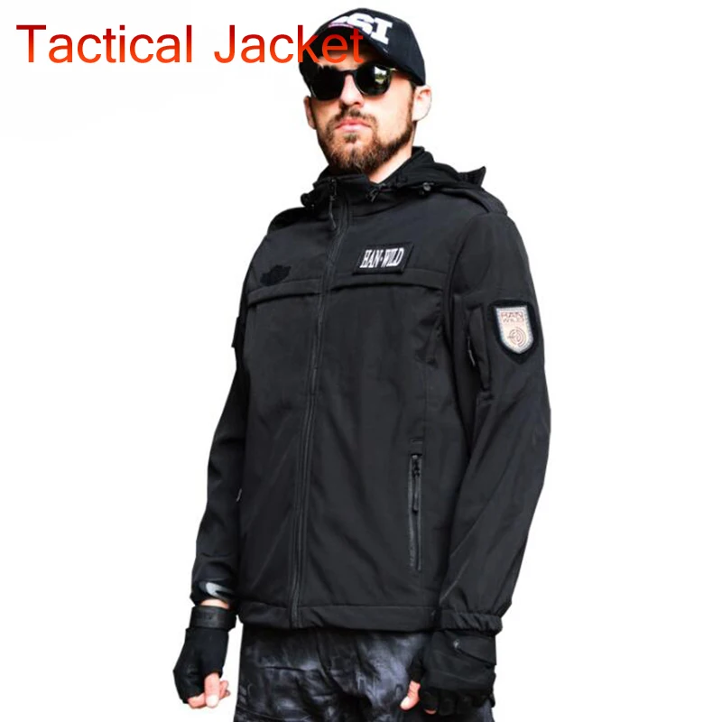 

Good Outdoor Gear Tactical Hunting Jacket Men's Breathable Military Clothes For Hikng Camping Keep Warm Windproof Sport Coat