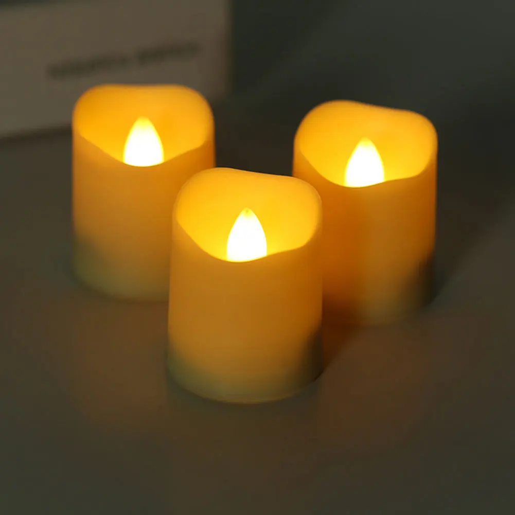 

Battery Powered Simulation Candle Flameless Electric LED Candle Light for Homade Decor HVR88