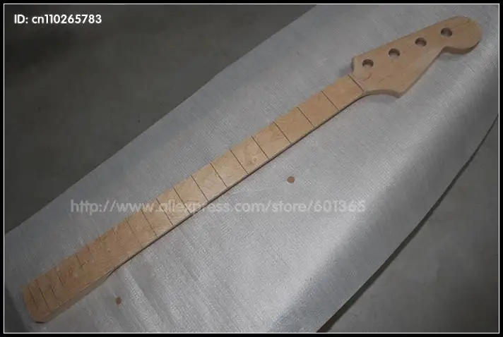 Unfinish Электрический басовый набор 4 нити канадский клен комплект|maple fingerboard|bass
