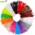 Dikale 3D Printing Material 3m x 12 colors 3D Pen Filament PLA 1.75 mm Plastic Refill For 3D Impresora Drawing Printer Pen Pencil