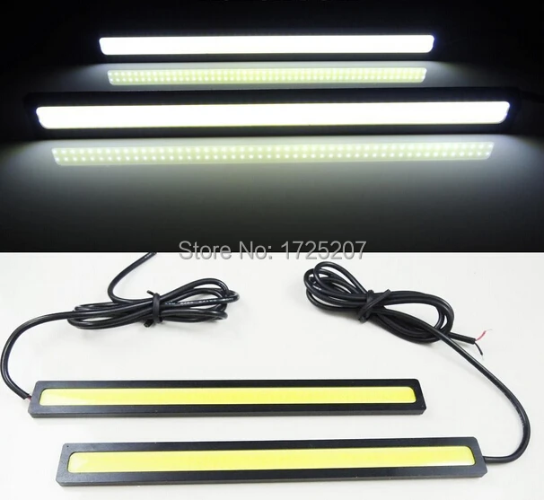Car styling 1pcs 14cm COB LED Lights DRL Daytime Running Light car lights For Universal Car 100% Waterproof Fog Parking
