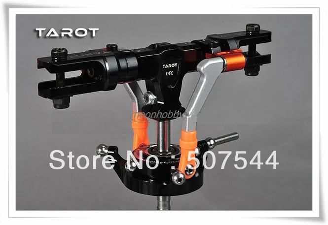 Tarot TL48025-1 450 DFC Rotor Head Assembly Split Lock Black tarot 450 DFC parts free shipping with tracking tarot 450 dfc parts main rotor head black tl45162b tl45162 b tarot 450 rc helicopter spare parts freetrack shipping