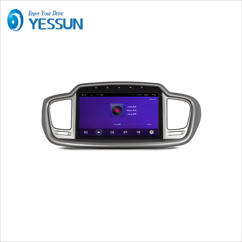 Car Android Media Player System For Kia Sorento 2015 2016 Autoradio Car Radio Stereo GPS Navigation