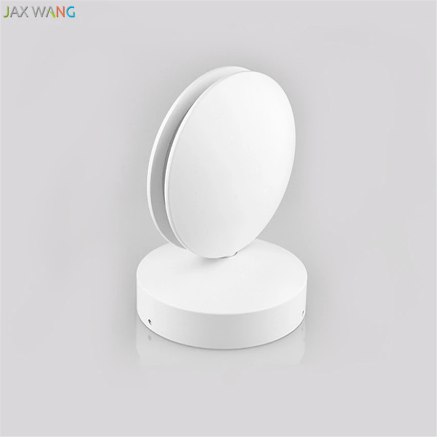 

modern LED Window Wall Lamp 360 Degree Annular Contour wall light Corridor Building Contour Line wall sconce Outdoor Round Lamps