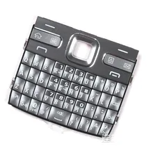 Серый Цвет Корпус основной Функция клавиатуры кнопки чехол для Nokia E72, с отслеживанием трекинг-номера на