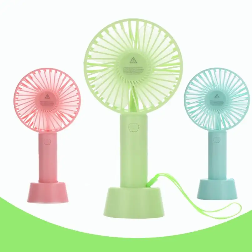 

Mini usb hand fan 3 color air cooler portable fan adjustable speed 3gear ventilator rechargeable battery ventilador portatil