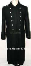 Второй мировой войны немецкой M32 черной шерсти шинель пальто в SIZES-31735