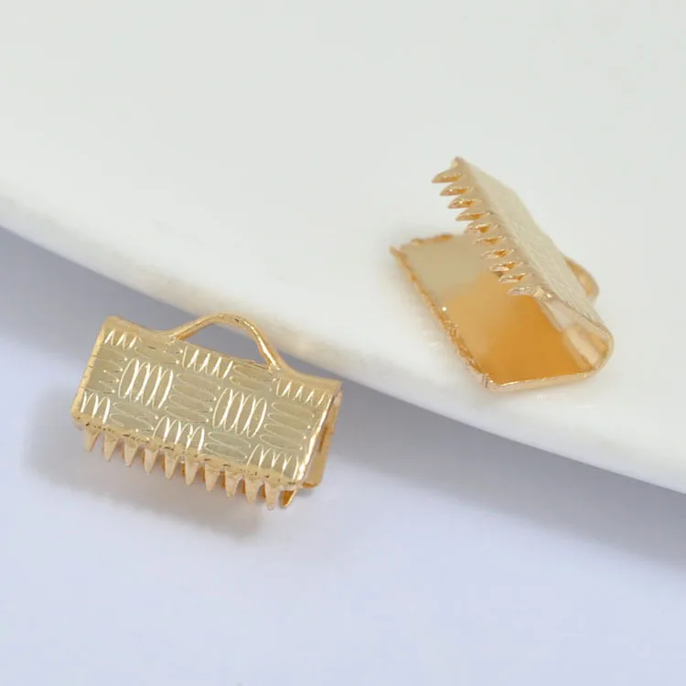 

20pcs DIY accessories Really small gold line bracelet necklace line clip 8mm 10mm 12mm 15mm accessories vest
