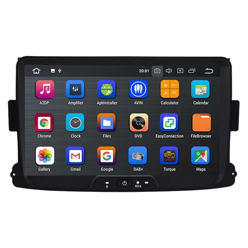 Best KSAOTU 7" DAB+ 4G Android 8.1 Car DVD Player SD GPS for Renault Dacia Duster Logan Sandero Dokker Lodgy 2