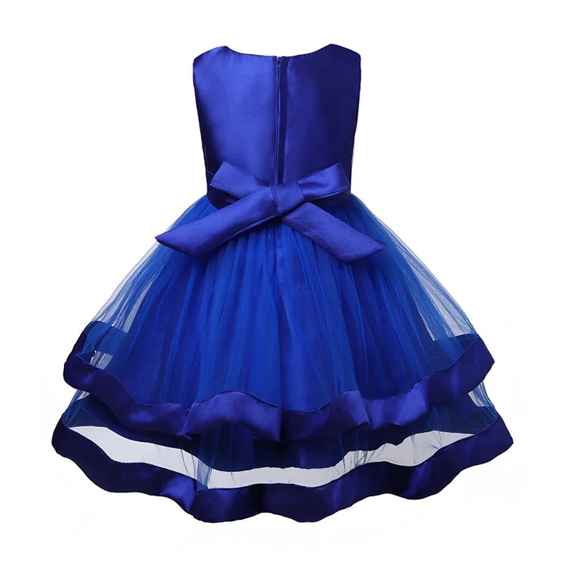 Elegant Beading Baby Girls Dress Kids Wedding Party Princess Ball Gown Fashion Girls Party Evening Dresses For Children Clothes (11)