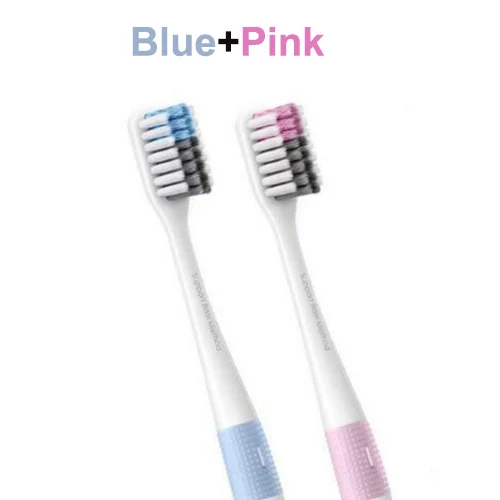 Xiao mi Doctor B Tooth mi щетка Глубокая очистка баса метод сандвиш-лопасти - Цвет: Blue And Pink