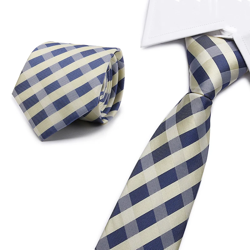 

Plaid men tie Solid Green/Red/Blue Silk Jacquard Woven Neck Tie Suit Wedding Party men's suit accessories cravat 2018-800