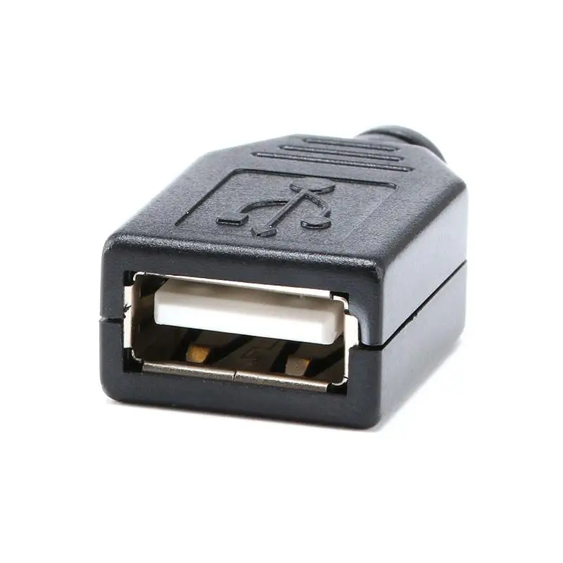 ALLEMEJORES 2 шт. х USB кабель 30 см Длина женские разъем провода кабель 2pin для DIY зарядное устройство светодиодный свет