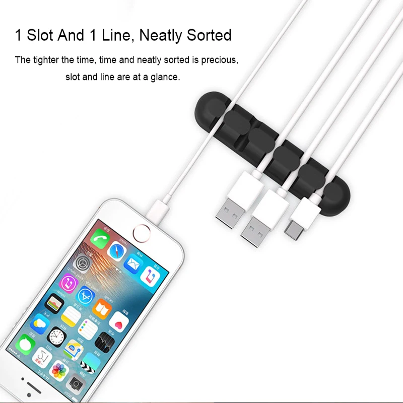 HOTWAV Cable Protector Multi-Colors Mobile Phone Cable Organizer For Home Office Soft Silicone Charger Cable Protector HOTWAV Cable Protector Multi-Colors Mobile Phone Cable Organizer For Home Office Soft Silicone Charger Cable Protector