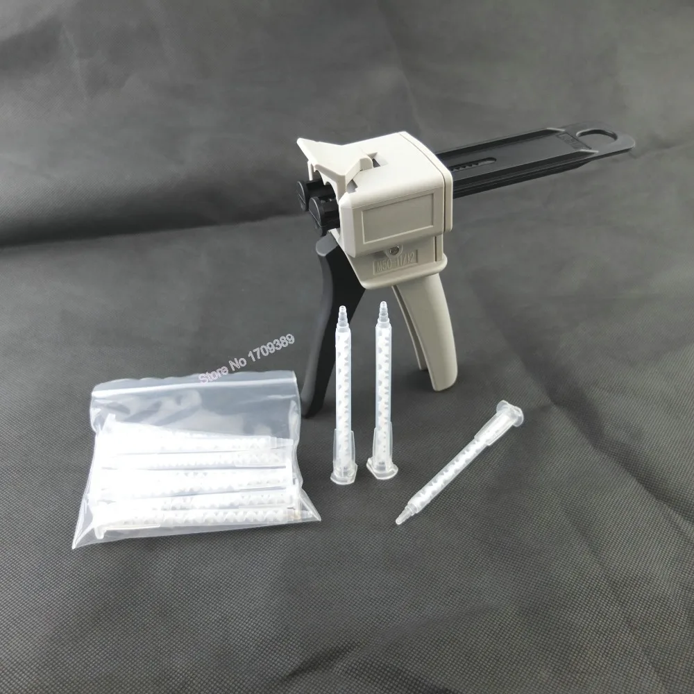 Buy free shipping 2 part Epoxy Resin Caulk Mixing Gun