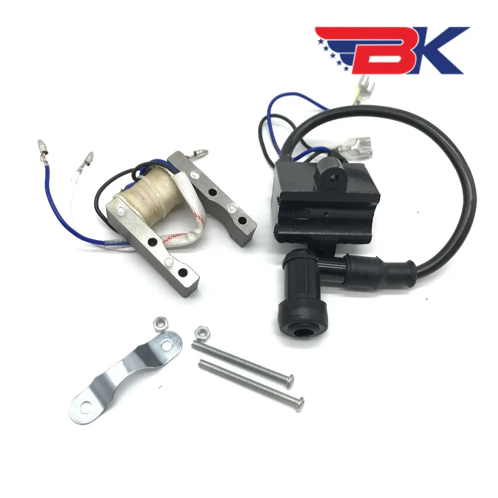 Катушка зажигания генератор статора CDI 2 тактный двигатель 49cc 60cc 66cc 80cc