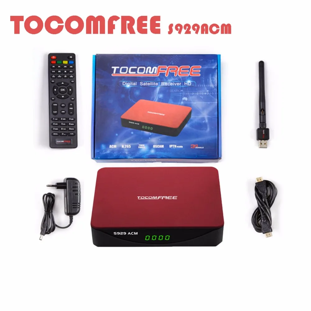 NOVO De Alta Defini o Por Sat lite Receptor Tocomfree S929ACM A
