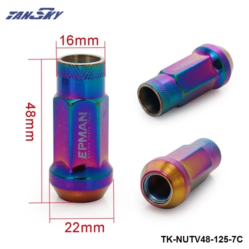 Jdm V48 12x1 25 удлинитель обода колеса тюнер гаечная гайка конус желудь фиолетовый EG TK