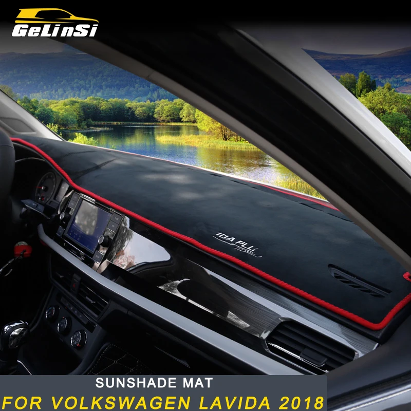 Gelinsi для Volkswagen Lavida 2018 автомобильный Стайлинг крышка приборной панели