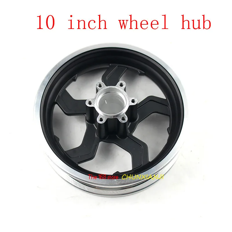 High quality 10 inch Electric scooter wheel hub   aluminum alloy  rims x2 x2.125 x2.50 x2.25 tires