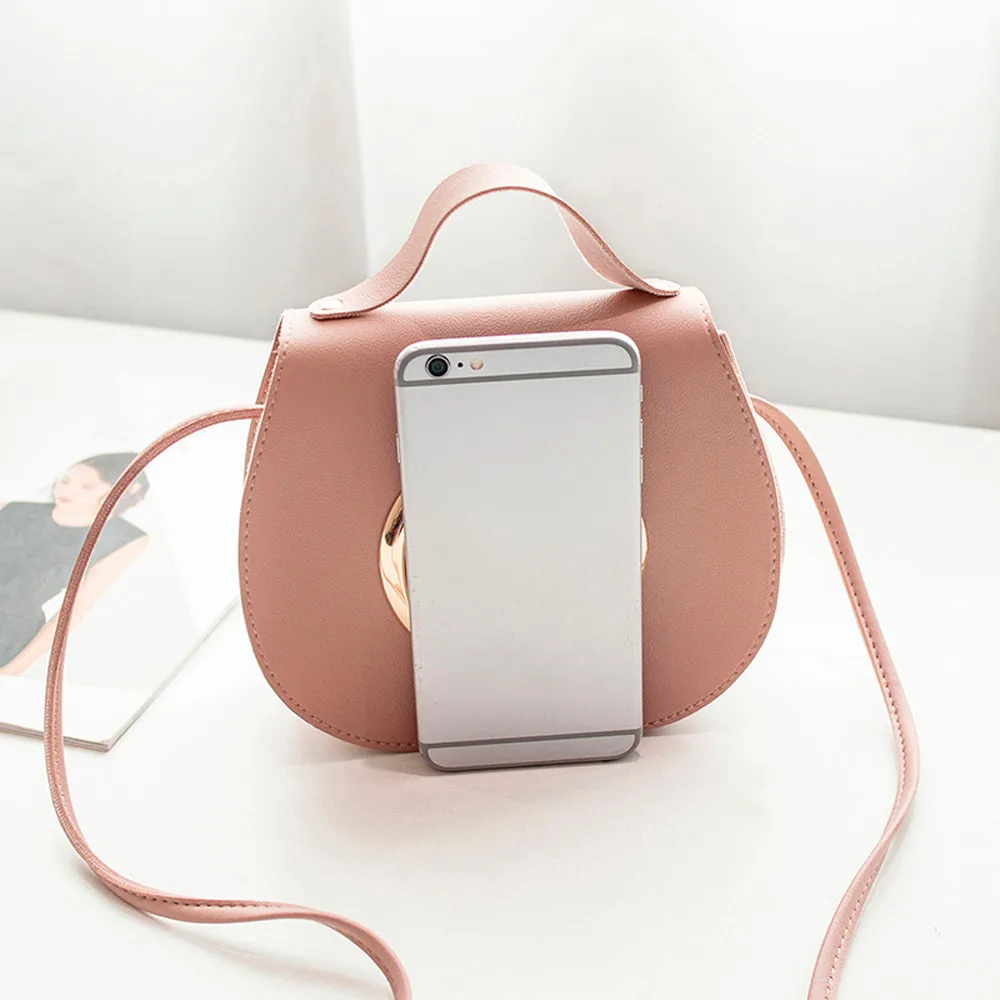 Женская модная однотонная кожаная сумка-мессенджер, сумка через плечо, нагрудная сумка, кожаная сумка, Женская сумочка, розовая сумка@ py