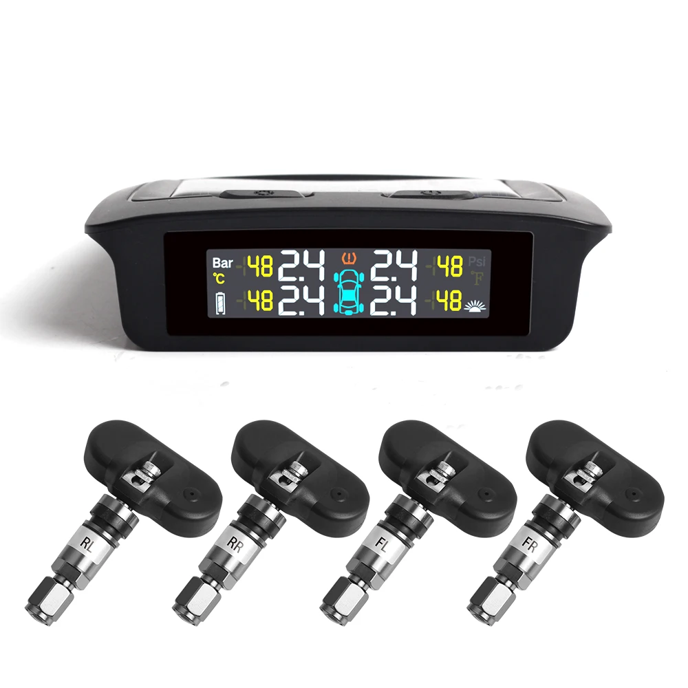 Satonic Солнечный TPMS монитор давления в шинах датчик мотоцикла Автомобильный