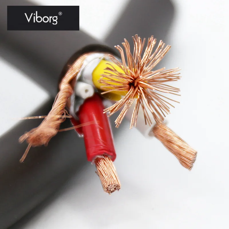 

NEW Moonsaudio VP1606 P901 5N OFC RISR 6MM2 Wire Core AC Power Cable Shielding HIFI Audio Grade DIY For Top Speaker
