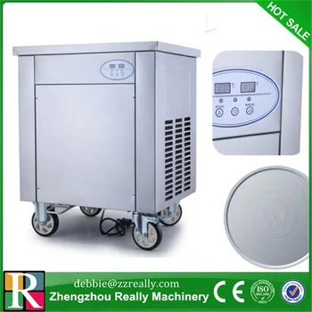

flat pan stir fry ice cream machine, egypt rolled fry ice cream machine