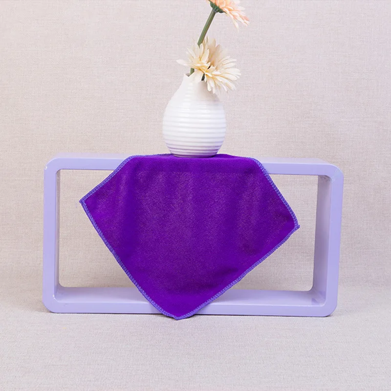 

Urijk 1PC Kindergarten Kid Hand Towel For Kindergarten Microfiber Fabric Towel Edgeless Towel Scratch Washing Interior Cleaning