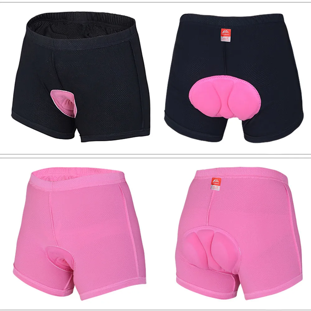 2019 Women's 3D padded cycling shorts mountain bike shorts shockproof cycling shorts cycling tights Uv protection 40MA9 (17)