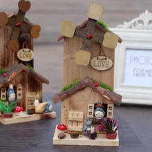 1pcs Exquisite Vintage Creative Gift Music Box Miyazaki Chalet House Wooden Windmill Hand painted Home Gift Decoration Music Box