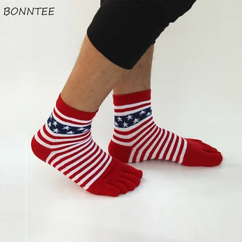 

Socks Men Striped Simple Daily Soft Breathable High Elasticity Deodorant Leisure Crew Mens 5 Colors Stretchy Trendy Printed New
