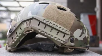 

Paintball Airsoft Masks Base Jump Fast Helmet Carbon Fiber Shell (Multicam) Free shipping