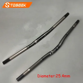 

Full carbon fiber bicycle handlebar road bike flat rise handlebar mtb 25.4mm bicicleta bicycle parts