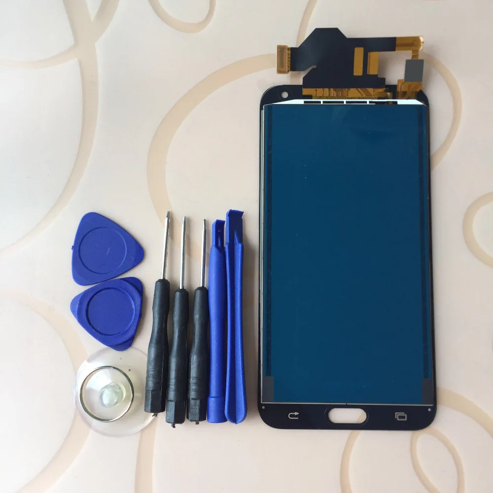 

3 Color For Samsung Galaxy E7 E700 E700F E7000 E7009 Touch Screen Digitizer Sensor + LCD Display Monitor Assembly + Free Tools