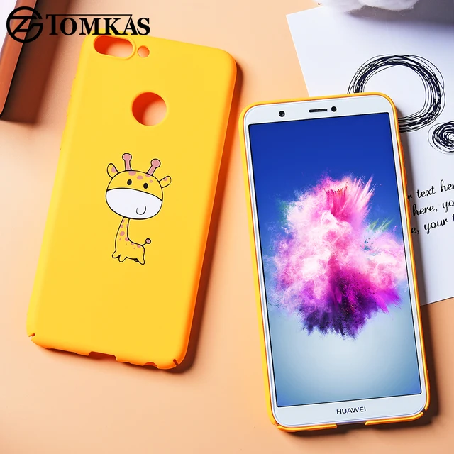 Best Offers TOMKAS Pattern Phone Case For Huawei P20 Lite P Smart P10 Lite Cute PC Cover Case On For Huawei Enjoy 7s P9 Lite P20 Lite Coque 