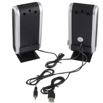 

USB Speakers laptop portable multimedia sound music PC desktop TV speakers