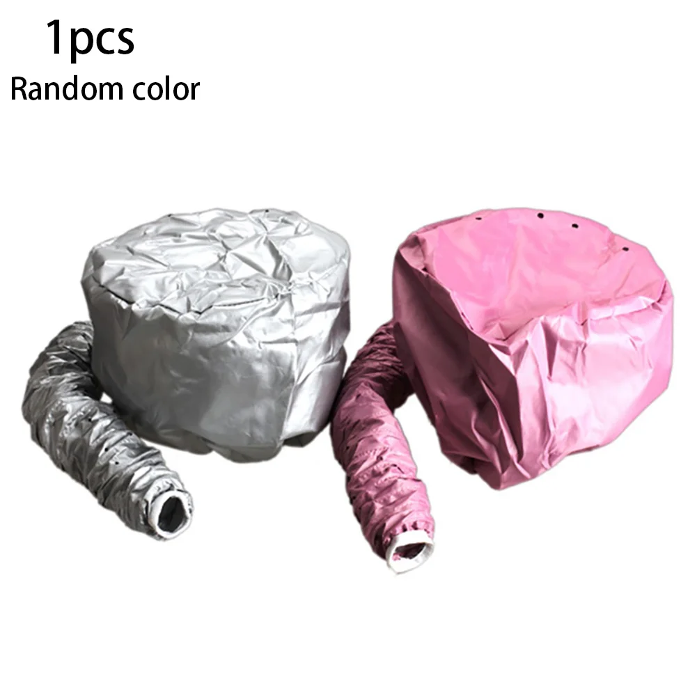 

1Pc Soft Bonnet Hooded Hair Dryer Attachment Deep Conditioning Heating Cap Hair Dryer Hand Free Large Hooded Bonnet For Natural