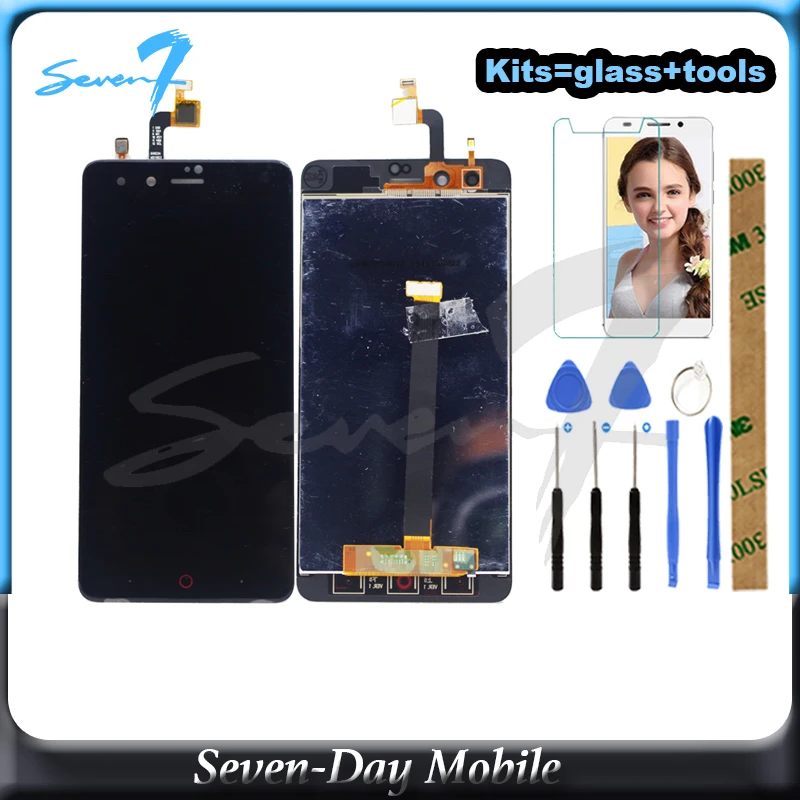 

5.0" LCD Display For ZTE nubia Z11 mini NX529J LCD Display Touch Screen Assembly Replacement Digitizer