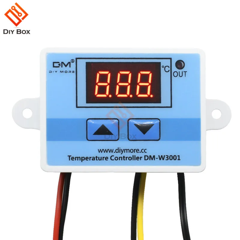 

W3001 110V 220V 12V 24V Digital Temperature Controller Thermostat Thermoregulator Aquarium Incubator Water Heater Temp Regulator