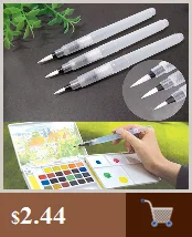 4 размера/Набор DIY Деревянные губки для рисования граффити краски кисти для детей игрушки для рисования